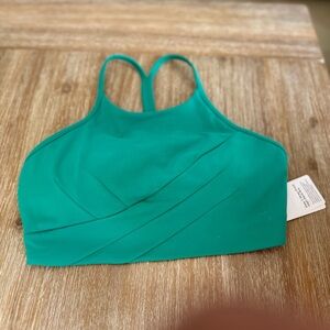 NWT Lululemon Flow Y Wrap-Front High-Neck Bra - 8